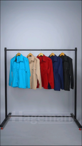 Hageman - Baju PDH / Kemeja PDH Warna Cream