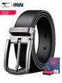 SEPTWOLVES | Versatile Leather Belt for Young and Middle-aged Men. 