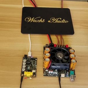 diymore | ZK-6001 TPA3225 active subwoofer pure post amplifier board low-pass filtering mono 600W frequency volume adjustment DC18-50V