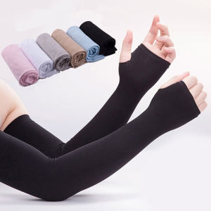 5Pair Men Women Breathable Arm Sleeves/Ice Arm Sleeve Cover Protection Hand Cover Cooling Arm Sleeve