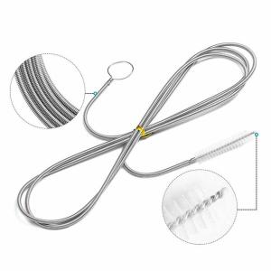 Car Drain Hole Clog Remover Dredge Cleaning Brush Long Hoses 150CM For Cleaning Auto Refrigerator Drain Pipe Car Sunroof Drain
