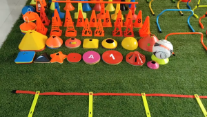 10PCS 18cm Plastic Agility Training Cone - Sports Soccer Traffic and Marker Cone Soccer Training