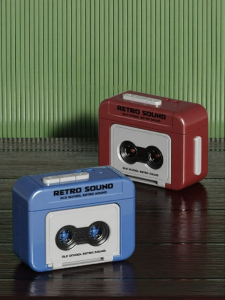 XIONGBUFAN | Mini Recorder Keychain Plays Music Tapes Records Sound
