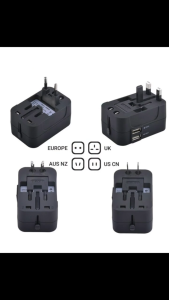 Global Plug Converter Travel Socket A Variety Of Interfaces In One Design Small Convenient And Easy To Store Multiple Protection Compatible With Different Devices