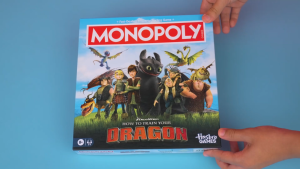DreamWorks How to Train Your Dragon Edition Monopoly Board Game | Ages 8+ | 2 to 4 Players | 45 Mins. | Fun Family Games for Kids Teens and Adults | Kids Gifts