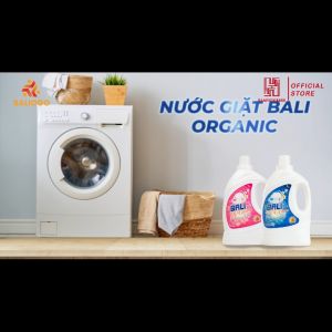 Nước Giặt Xả Bali Gold Organic 3.2 Lít (1 thùng 4 can) Hương Thơm Dịu Nhẹ Đậm Đặc Lưu Hương Lâu công nghệ Hàn Quốc