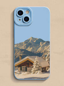 Creative Silicone Phone Case Full Cover Oil Painting Anti-Fall Protection for 6s 7 8 plus X XR 11 12 13 14 15 16 16 plus