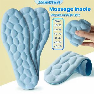ItemMart Comfortable Massage Memory Foam Insole: Breathable Shoe Cushion for Men & Women