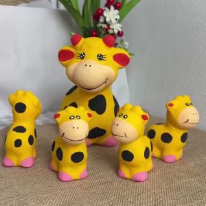 ยีราฟเซรามิค ยีราฟเซรามิคแต่งสวน 11*18*15ซม. ยีราฟตกแต่งสวน ทนแดดทนฝน เซรามิคยีราฟ