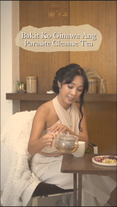 CLEO Parasite Cleanse Tea Gentle Bitter Herbal Gut Support For Bloating Cravings Itching Routine