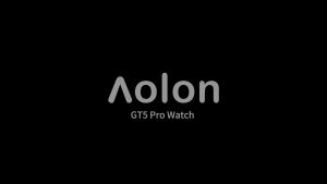 Aolon GT5 Pro Smart Watch: Compass HD Bluetooth Call Heart Rate 1.6 inch Full Screen Smartwatch