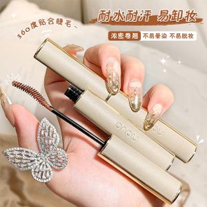NOVO Lengthening Curly Thick Mascara Waterproof Sweatproof Black Brown Natural Eyelash Eye Makeup NO.5493