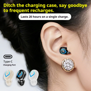 STTKGZD | Mini Wireless Bluetooth Headphones With Microphone In-ear Single Earphones Handsfree Noise Canceling Headset For Game Driving