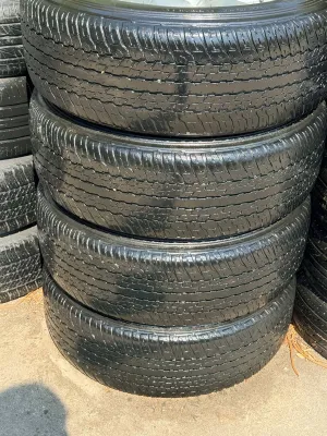ยางมือสอง 255/65/17 Dunlop AT25 ปี24 ราคาต่อเส้น