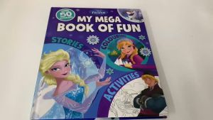 Disney Frozen Mega Book of Fun with Fantastic Stories Stickers Activities and Colouring for Kids 196 Pages Hardcover
