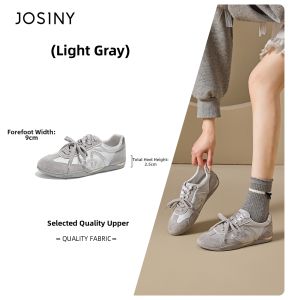 Josiny | Thick Sole Training Shoes for Women White and Colorful Patches Versatile Casual and Sporty