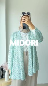 Emikoawa Outer Wanita Midori - Outerwear Cardigan Premium Atasan Kekinian