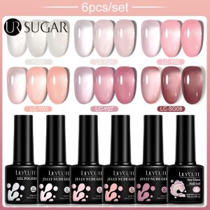 UR SUGAR 4PCS Transparent Jelly Gel Polish Set: Complete Guide