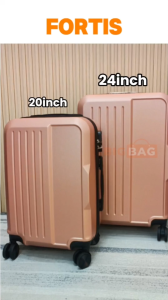 BIG BAG Fortis 24"(ABS) Hard Case Luggage 24 Inch Unbreakable Luggage Bag Travel Cabin Luggage Suitcase Beg Bagasi Murah