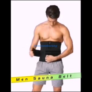 Men Neoprene Waist Cincher Slimming Shaper Body Sculpting Sauna Belt Compression Fat Burning Trimmer Belt Fitness Body Trainer Shapewear 218886