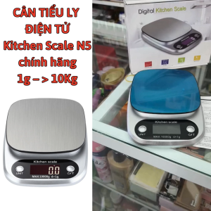 Cân Tiểu Ly Điện Tử Siêu Chính Xác Cân tiểu ly điện tử nhà bếp Kitchen Scale N5 chính hãng - Dải 1g - 10Kg.