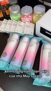 [Combo 2] Xịt chống nắng trắng da dưỡng ẩm da khô dạng xịt Maycreate.VTCS007