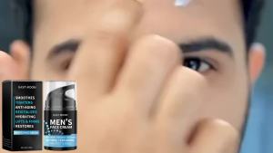 Retinol Face Cream for Men Firming Lifting Reduce Fine Lines Smooth Skin Cream Brightening Moisturizing Increase Skin Elasticity