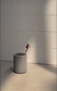 KOTO Diatomite Toothbrush Holder Toothbrush Cup Tempat Sikat Gigi Diatomite Tempat Sendok Garpu Cutlery Drainer