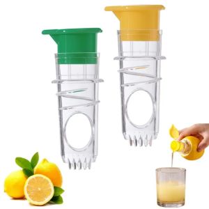 Portable Lemon Squeezer Lightweight Juices Reamer Washable Manual Juices Reamer Tools Supplies Built in Filter for Lemon Orange