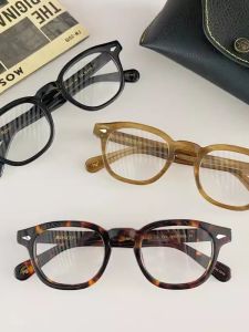 Moscot Lemtosh Moscot Glasses Frame Mens Retro Plate Myopia Eyeglass Frame Womens Fashion Depp Same Frame