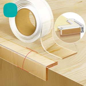 Non-toxic Child Safety Protection Corner Table Edge Bumper Strip No Adhesive Needed Table Corner Guard Child Proofing