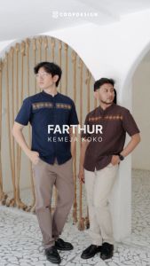 Coop Design - Farthur Koko Bordir Pendek Pria