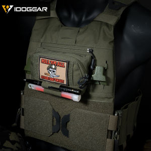 IDOGEAR Small Steel Scorpion FERRO Pharaoh Commander Chest Molle Map Pouch Vest Miscellaneous Items Bag Outdoor Camping Travel Gear