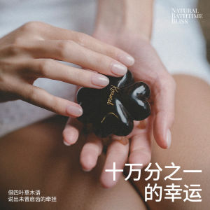 KRRAMEL Four Leaf Clover Meridian Comb New Massage Hair Scalp Comb Hair Care Comb Gift Box Not Damaging Hair Comb