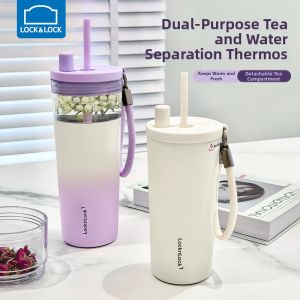 LocknLock | Tea Water Separation Portable Large Capacity Insulation Cup