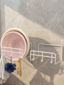 MINGZHIYIFAN | Bathroom Wall-mounted Basin Storage Rack