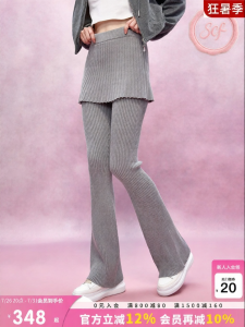 Juicy Couture | Slow Cleanfit Trousers Grey Knitted