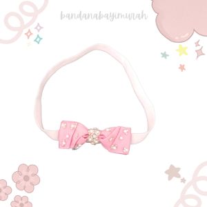 [PAKET HEMAT] [PAKET BUNDLING]MURAH Bandana Bayi Perempuan Premium / Headband / Karet Rambut / Bando Bayi/Baby Headband/ Headwrap/Bandana PHT19