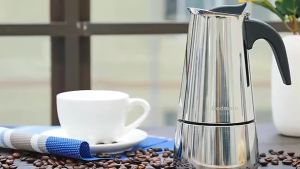 Alat Mesin Teko Pembuat Kopi Teh Mokapot Coffee Maker Espresso Ss29