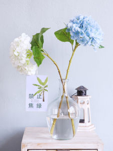 High-End Silk Flower Moisturizing Touchball Flower Artificial Flower Display Bunch of Touchball Flowers for Photography Nordic Modern Style Home Decor