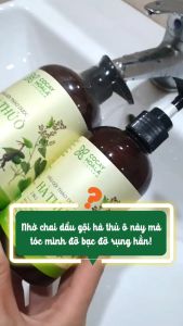 Dầu Gội Hà Thủ Ô 2in1 Cỏ Cây Hoa Lá 420g – Giảm Rụng Tóc Dưỡng Tóc Tự Nhiên An Toàn Cho Mẹ Bầu