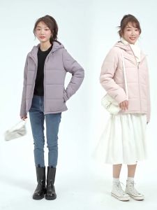 GIORDANO áo khoác nữ chất liệu cotton 100% có mũ màu đặc Free Shipping 05372731 Áo Khoác Kiểu Puffer Cho Nữ Áo Khoác Nữ Nhiều Màu Sắc Với Túi Tiện Lợi - Lazada
