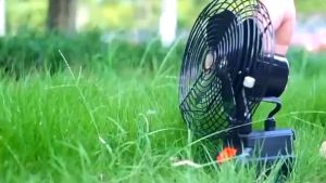 🏆จัดส่งที่รวดเร็ว พัดลมชาร์จแบต 8 นิ้ว Cordless Fan พัดลมไร้สาย พัดลมแบตเตอรี่ไร้สาย  ปรับระดับได้ ความจุแบต 21V ใช้นานถึง 15-20ชม