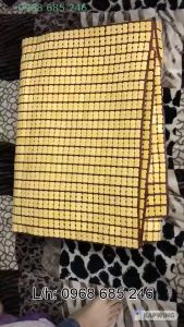Chiếu trúc hạt vàng Thái 1m5 1m6 1m8 2m2 hàng đẹp chất lượng cao