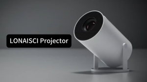 【SG Local Delivery】HY300 Mini Projector Portable Android 11.0 1+8G HD 720P Home Theater Support Smartphone Screen Sync