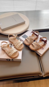 100% CAKEP! Sandal Anak Perempuan Sepat Anak Cewek Impor Termurah Trend Kekinian Sandal Pita Cantik Kasual