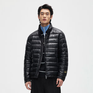 Guvet | Upstand Collar Thin Light Warmth Male Down Jacket 700FP