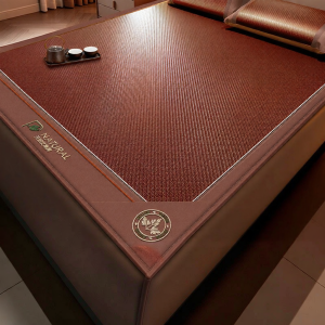 Cool Foldable Natural Thickened Rattan Mat