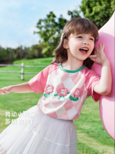 Jelly Baby | Áo Thun Tay Ngắn In Hoa Dáng Rộng