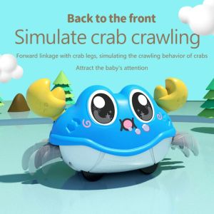 【Local Delivery ● COD】Baby toys that run crabs move stimulate baby curiosity
